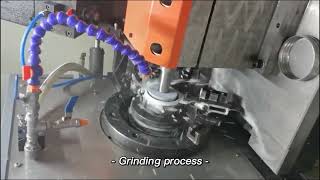 The grinding process of thin section ball bearing