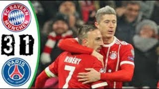 Bayern Munich Vs Psg 3 1 Ucl 17 18 Group B Goals And Highlights