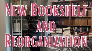NEW Bookshelf and Chatty Reorganization