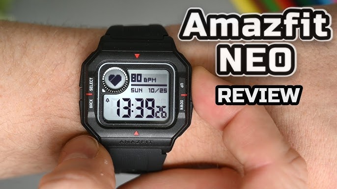 AmazFit Neo Smartwatch – A Casio Retro Flashback with Basic Smart Functions  – Tech4all - Let's Inspect Cool Tech