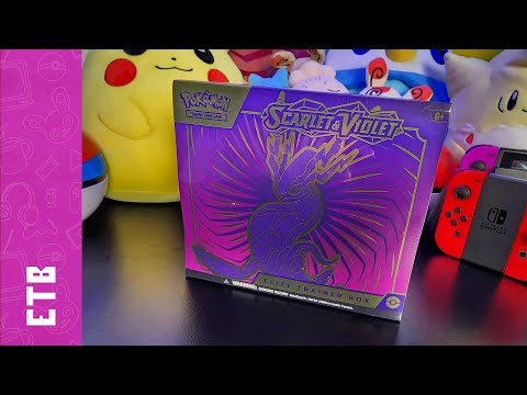 ILLUSTRATION PULL!  Opening A Pokmon SCARLET & VIOLET Elite Trainer Box:  Miraidon! - YouTube