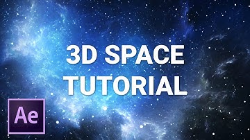 After Effects 3D space tutorial