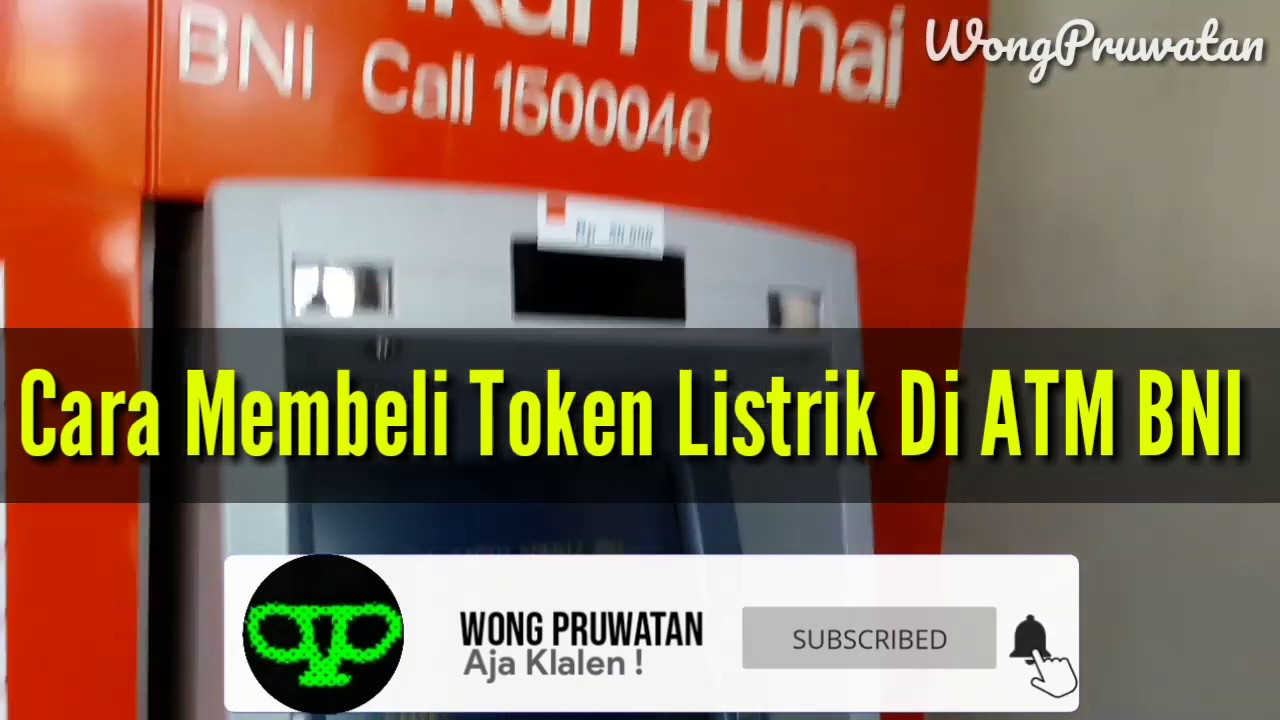 Cara mudah pembelian token listri menggunakan atm bri dan disini saya memberikan tutorialnya mudahn. 