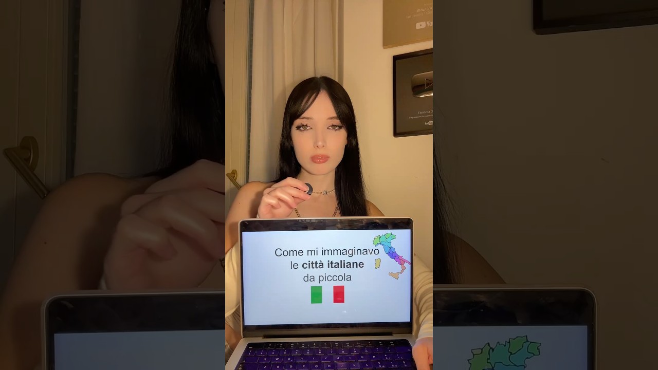 Come mi immaginavo le città italiane da piccola