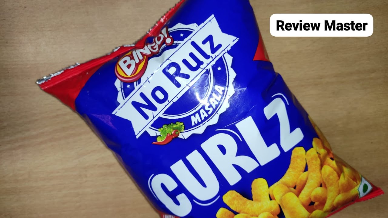 Bingo No Rulz Masala Curlz Chips Masala Chips Review Master YouTube