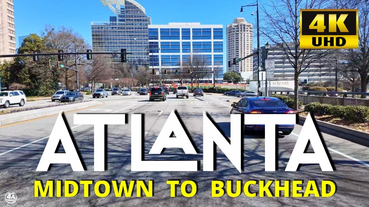 DRIVING IN ATLANTA   Midtown to Buckhead