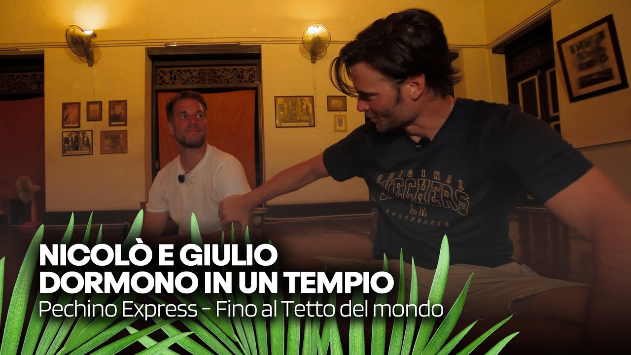 Nicolò si commuove: 