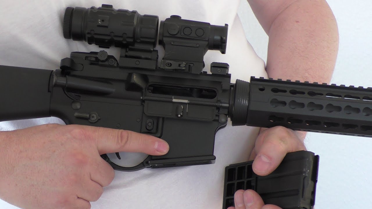 AR 15 Key Mod Handschutz von NcStar / VISM - YouTube