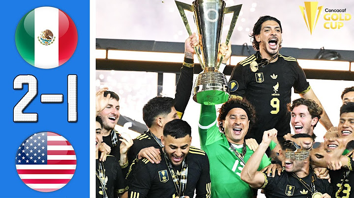 Mexico vs Estados Unidos 2-1 Resumen Y Goles COMPLETO 🔥 FINAL 🔥 Copa Oro CONCACAF 2025 🏆