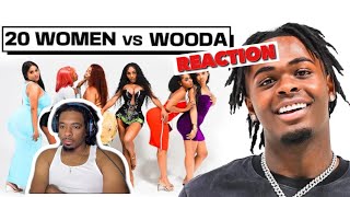 20 WOMEN VS 1 YOUTUBER : FAMOUSWOODA | REACTION