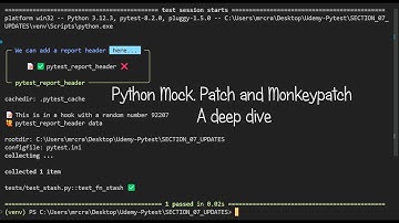 Python Mock Deep Dive - 09 Using Python