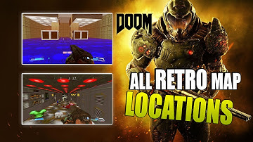Doom 4 | All RETRO Map Locations (Secret Easter Egg Maps from previous Doom games)