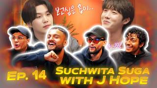 OUR FIRST TIME WATCHING SUCHWITA EP.14 SUGA with j-hope