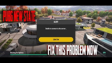 How to Fix Unable to Connect Server Problem | Pubg New State Unable to Connect to Server
