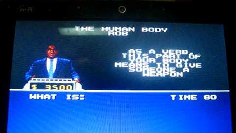 Jeopardy! Deluxe Edition SNES Gameplay 1 (Third and Final Redemption) Part 3