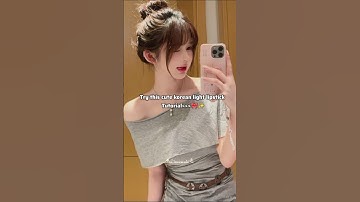 try this!!🎀✨#lizwonnie #makeup #lipstick #liptutorial #koreanliptutorial