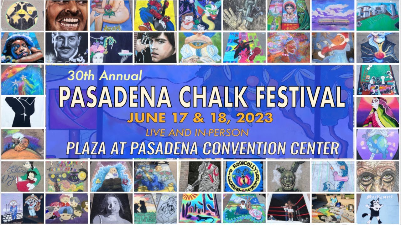 Sidewalk Art | Art Illusions | Chalk Artist Creates 3D Illusions | Pasadena Chalk Festival Drawings