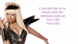 Nicki Minaj Super Bass Dubstep Remix Created by AuraPlay Lyrics On Screen