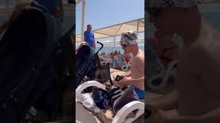 Обстановка на пляже в Турции: россиянин встретил украинцев.#турция#война#украина#украинароссия#отдых