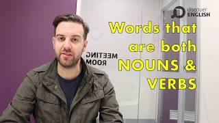 1-min Pronunciation Tutorial - Verbs and Nouns