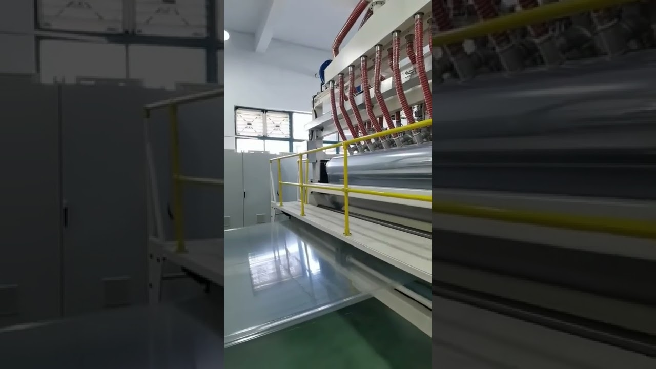 Jwell CPE High Barrier Cast Film extrusion machine 