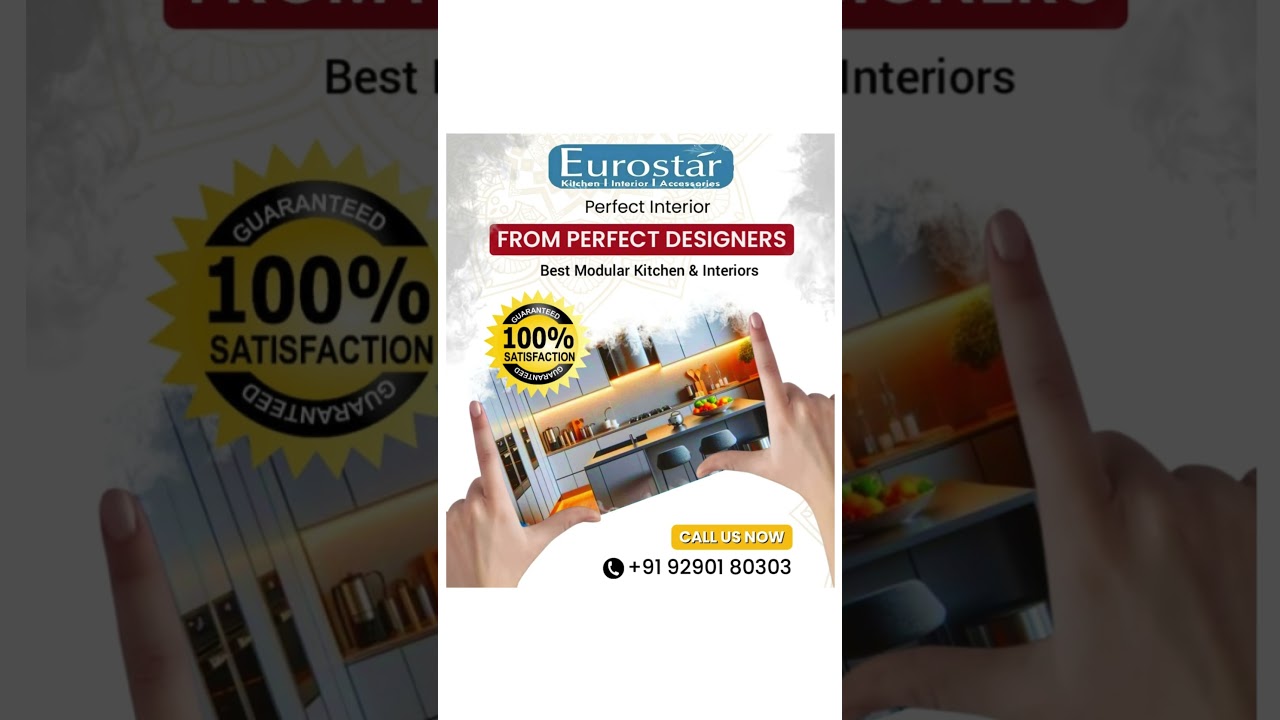 Eurostar Kitchen | Interior | Accessories 🏠 Call @ +91 92901 80303 📞