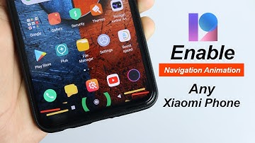 MIUI 12.5: Enable Navigation Animation On Any Xiaomi Phone
