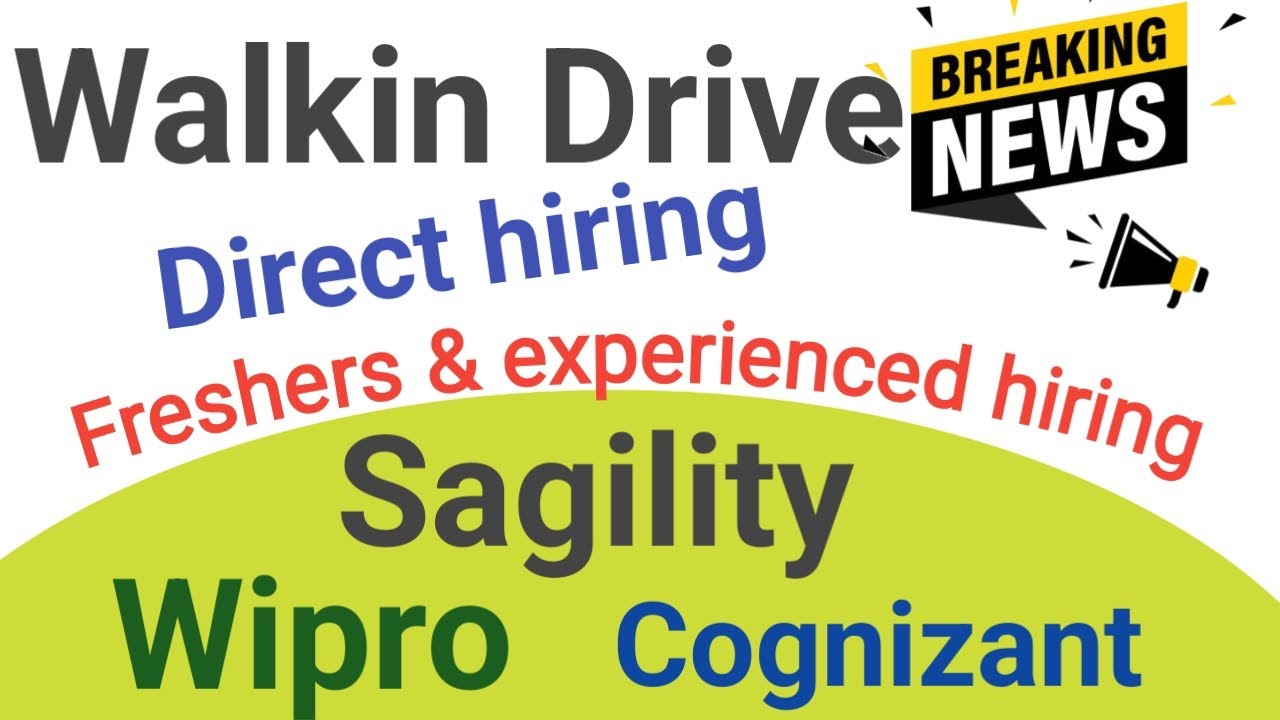 Walkin Drive π₯Direct hiring for freshers & experienced || Walkin drive || 3 biggest ...