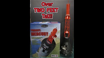 Mercury Capsule NASA Spacecraft 1/12 Scale Model Kit Quick Build Freedom 7 Shepard Grissom Glenn MRC