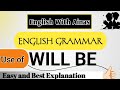 Be form of the verb | Will Be | Basic English Grammar | English language course | class VIII