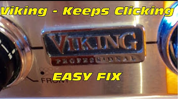 ✨ Viking Stovetop Keeps Clicking - Easy 5 Minute FIX ✨