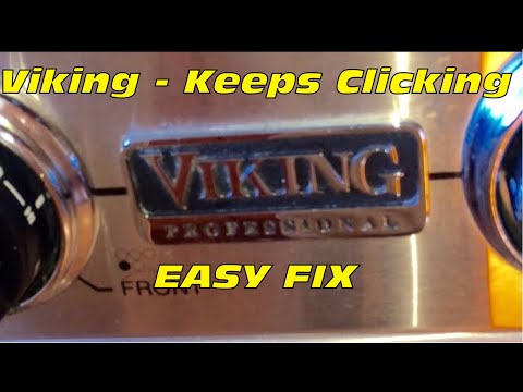 ✨ Viking Stovetop Keeps Clicking - Easy 5 Minute FIX ✨ 