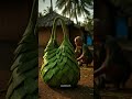 Coconut Leaf Weaving Hand Bag Craft Activities With Real Leaves😍 #craft #coconut #leaf