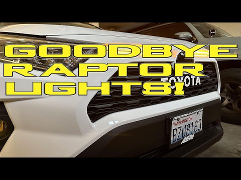 NEW GRILLE LIGHTS INSTALL | 5TH GEN TOYOTA RAV4