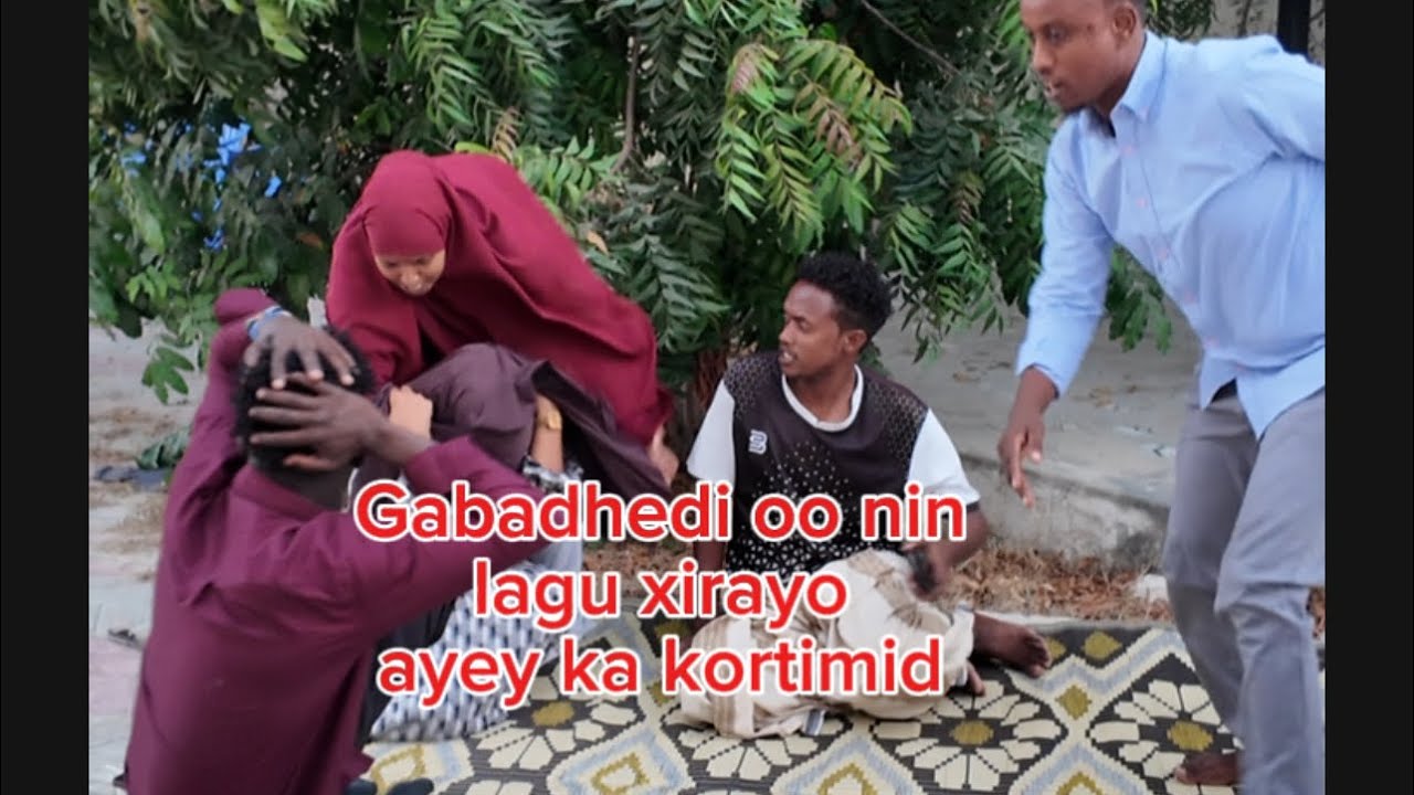 Shilbaa dunidi kadhacay gabadhaadi oo lakala turayo ee nin lagu xirayo marka utimado xanun moho 