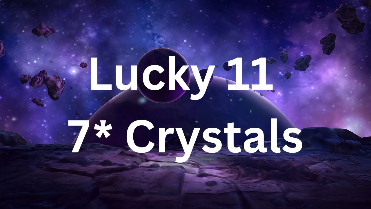 11 Lucky 7* Crystals