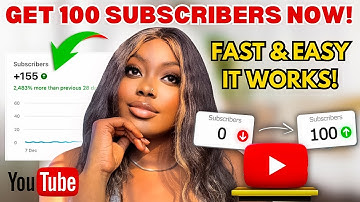 How to Get Your First 100 Subscribers on YouTube (FAST & EASY!)