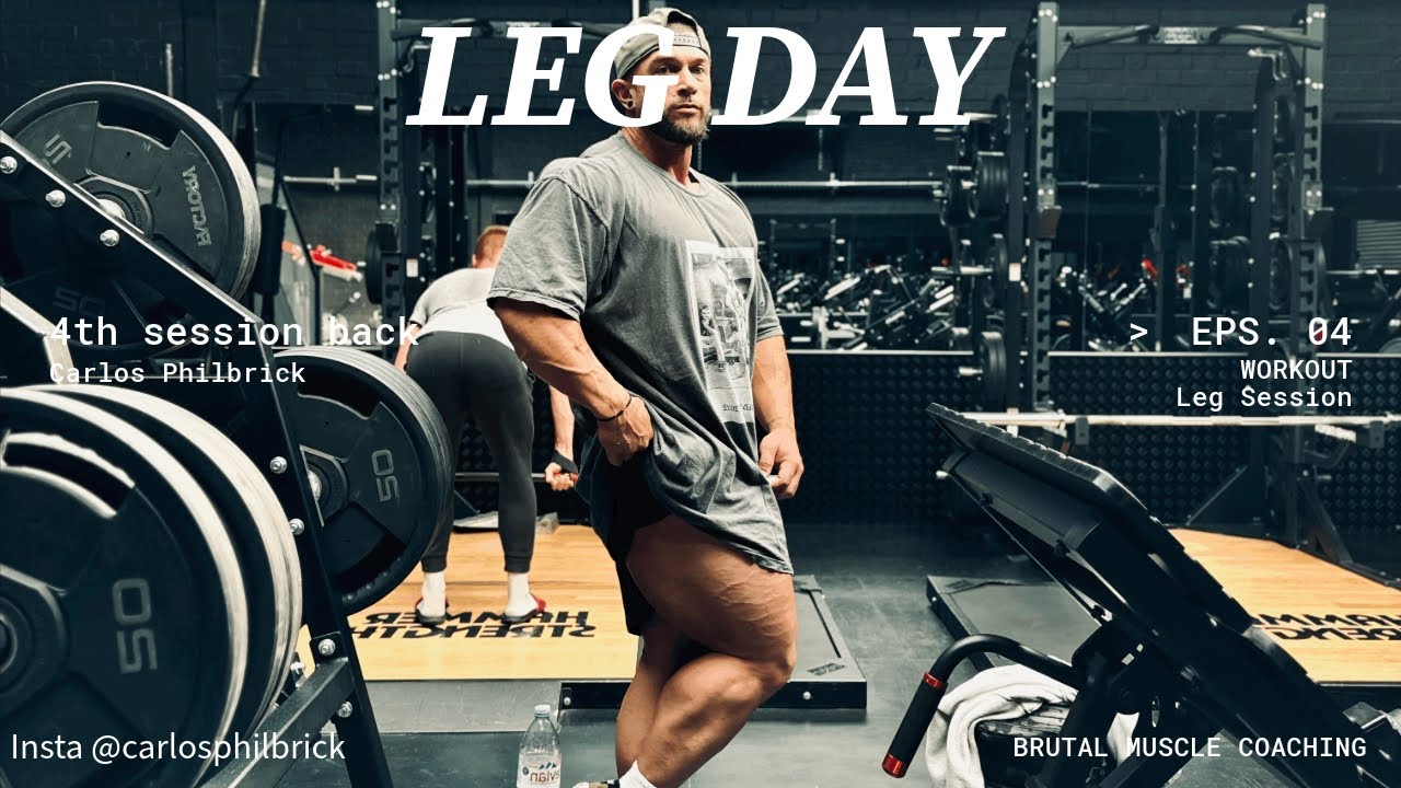 My 4th Session Back | Leg Day - YouTube