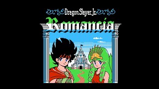 Dragon Slayer Jr. Romancia (English patch translation) // NES // No 'game overs'