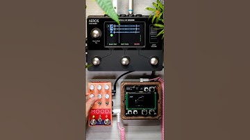 AEROS Loop Studio + Chase Bliss MOOD + Monome Norns Shield｜Ambient, Soundscape, Looper Jam　#shorts