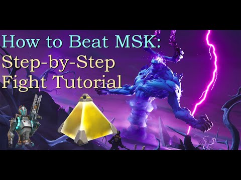 How to Beat MSK: Step-by-Step Fight Tutorial - Fortnite StW Mythic Storm King