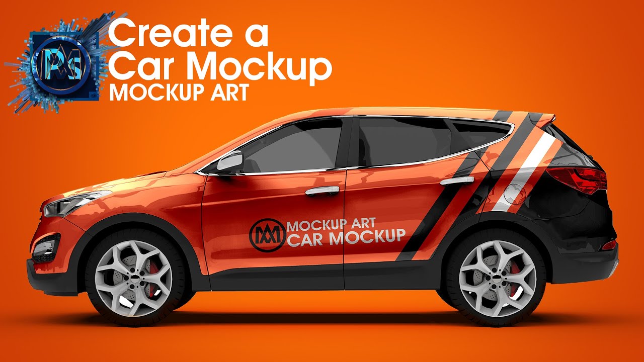 Download How To Make Realistic Car Mockup Photoshop Mockup Tutorial Youtube