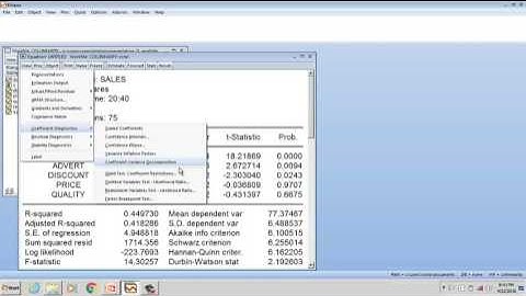 Detecting Multicollinearity with Coefficient variance Decomposition method
