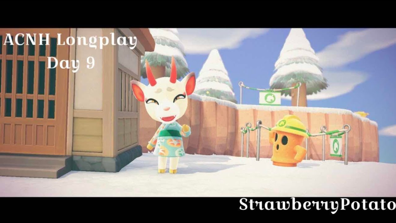 Cozy Winter Longplay | No Commentary | Animal Crossing New Horizons - Day 9 ⭐