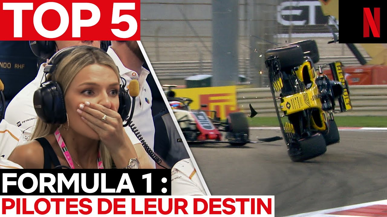 Les moments les plus FOUS de Formula 1  Pilotes de leur destin  Netflix France