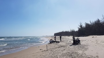 Lần đầu câu cá biển Lagi