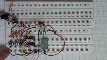 Digital Electronics  Binary Coded Decimal BCD to 7 Segment Display