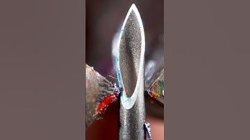 Syringe Needle Biting in Macro #asmr #satisfying