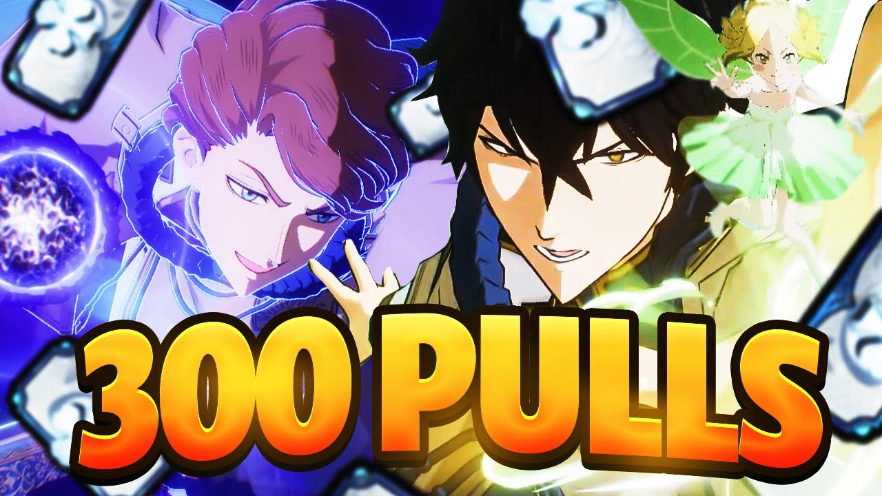 300 SUMMONS FOR LANGRIS AND YUNO! | Black Clover Mobile - YouTube