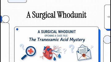 Een chirurgische whodunit